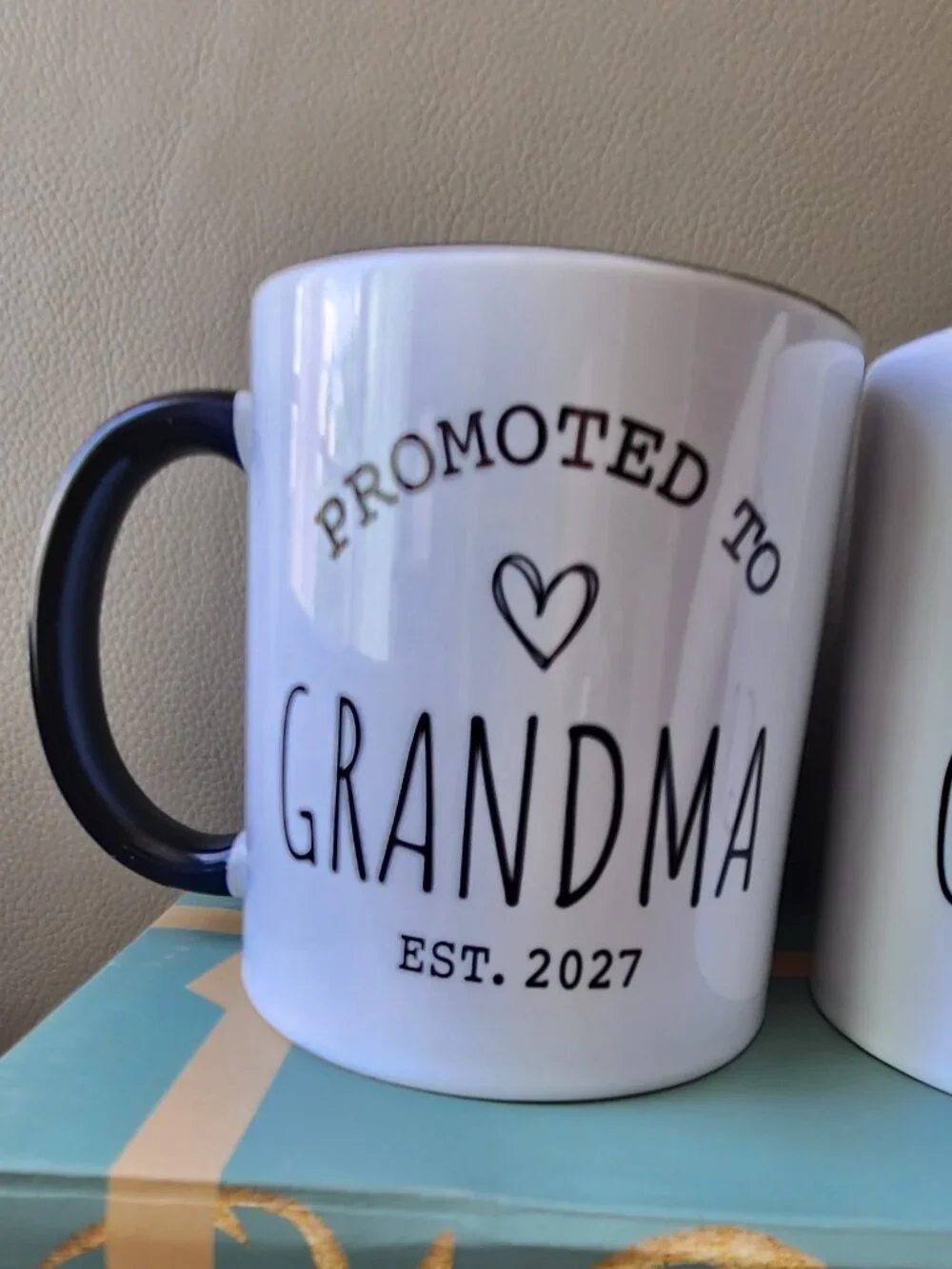 New: Pregnancy Announcement Mug Set 